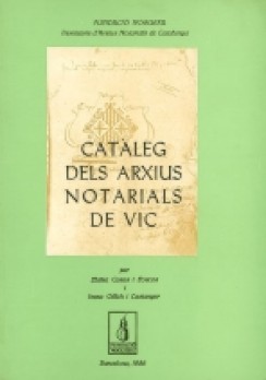 Catàleg dels arxius notarials de Vic