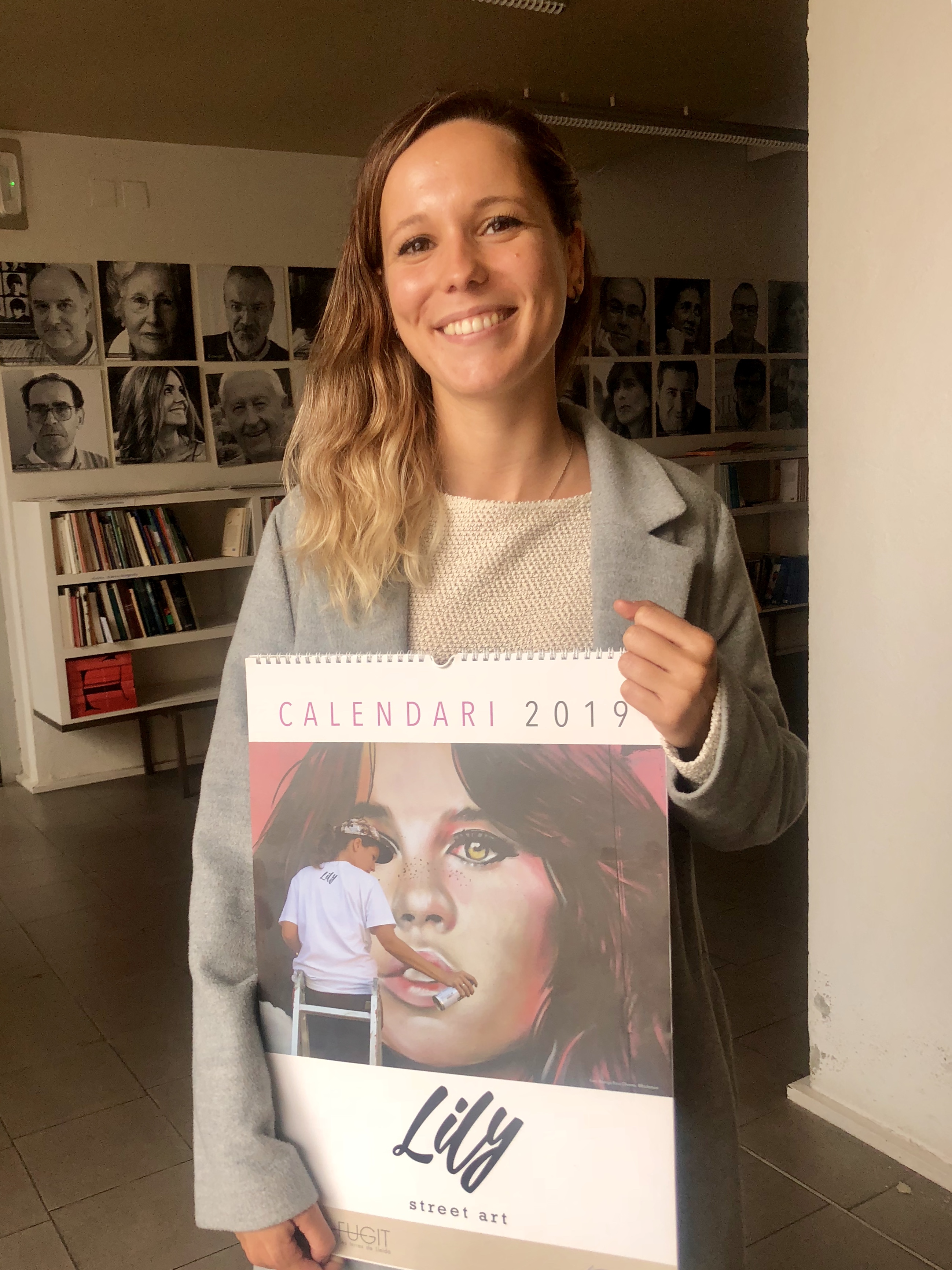 L’artista lleidatana Lily Brik és la protagonista del calendari de 2019 de Pagès Editors